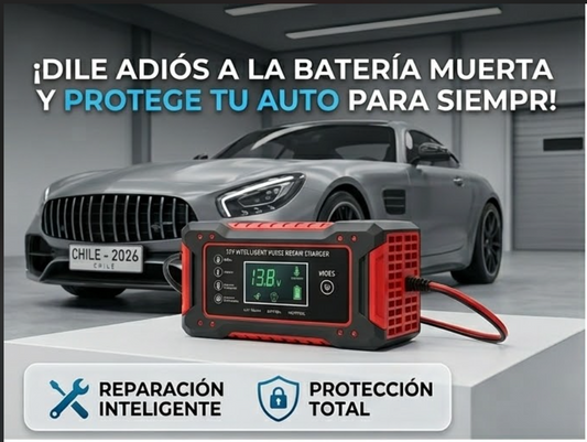 CARGADOR REPARADOR DE BATERIAS PARA AUTO
